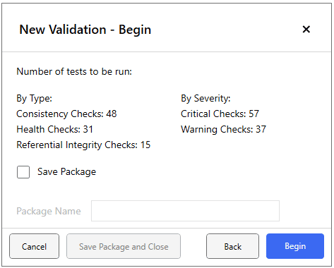 imDBCheck begin check